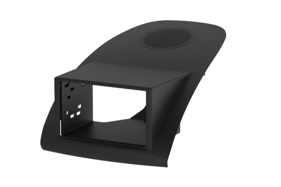 Ford Ecosport (2018-2022) Double DIN car audio fascia (MATT BLACK) Metra