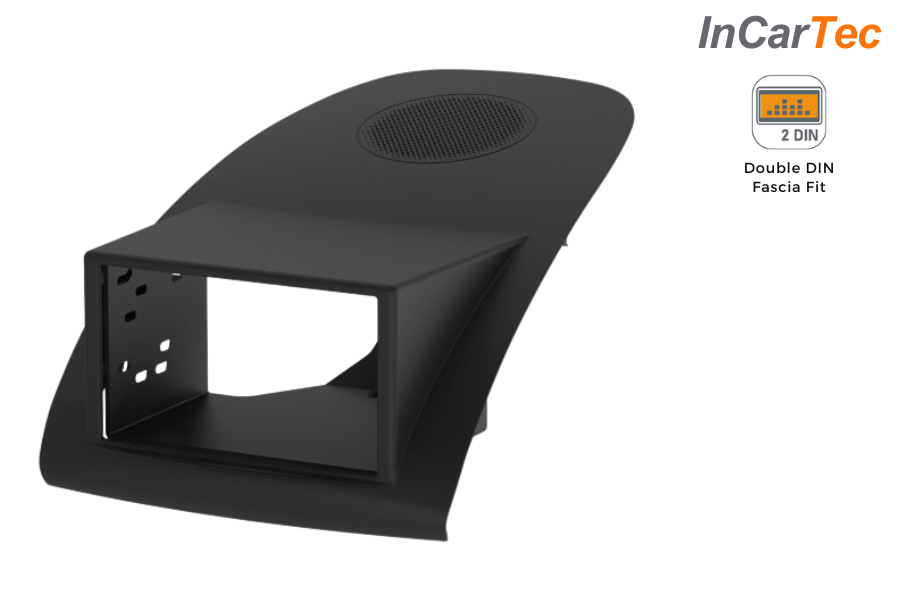 Ford Ecosport (2018-2022) Double DIN car audio fascia (MATT BLACK)