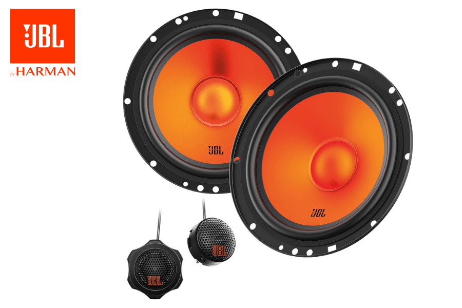 JBL Stage1 62CF – 6.5 inch (165mm) component car speakers | 80W RMS