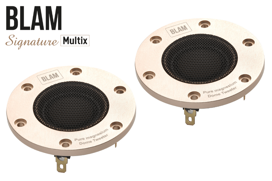 BLAM SIGNATURE MULTIX TSM 25 MG70 HR 25 mm Magnesium Dome Tweeters (Gold)