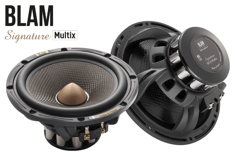 BLAM SIGNATURE MULTIX WS6 6.5" (165mm) 250W multi-neodimium magnet car speakers