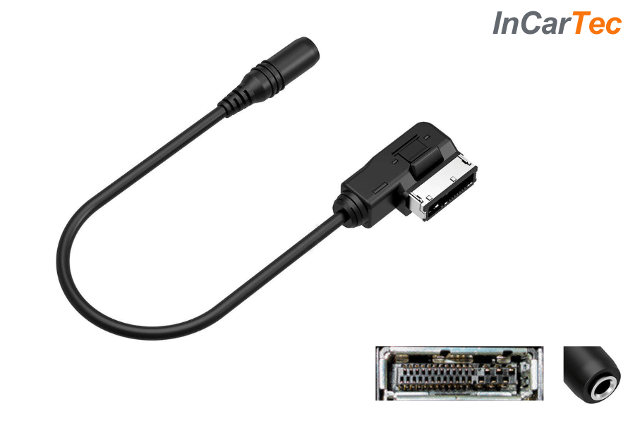 Mercedes Benz MMI AMI cable to Aux 3.5mm Jack audio adapter cable