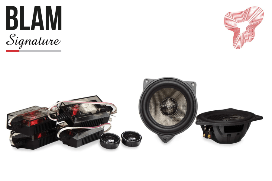 BLAM Signature 100 S24 100mm (4" ) 3ohm 120W 2 Way Component car speaker system