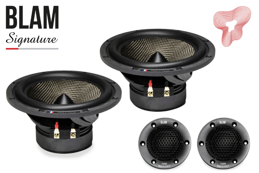 BLAM SIGNATURE 165 S85 Active 165mm (6.5") 200W 2-Way component car speaker system
