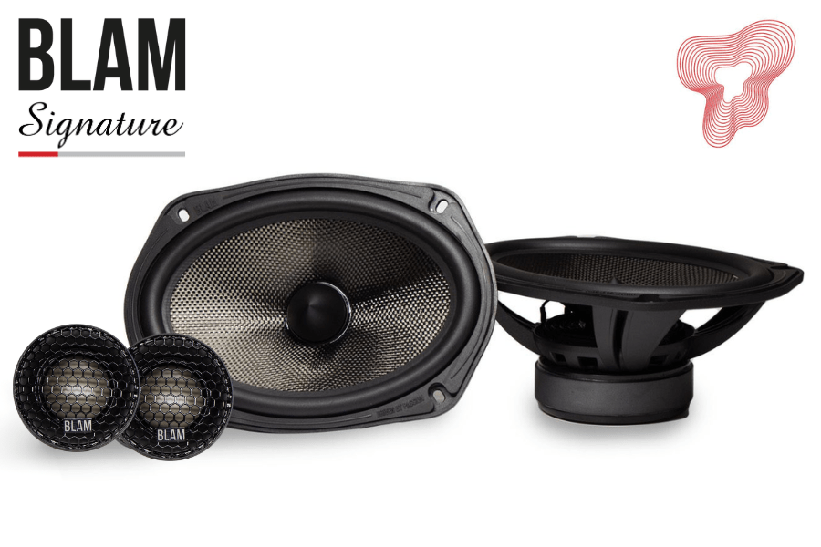 BLAM Signature 690 S100MG Active High-Fidelity 6x9" component speaker system