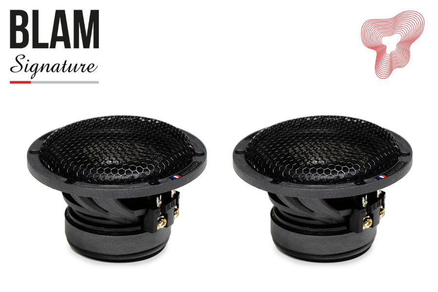 BLAM Signature S 3.55 3.5 inch (80mm) High-Performance Midrange Car Speakers