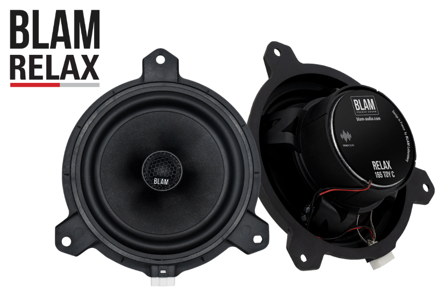 BLAM Relax 165TOY C 6.5" (165mm) Coaxial Speakers for Toyota