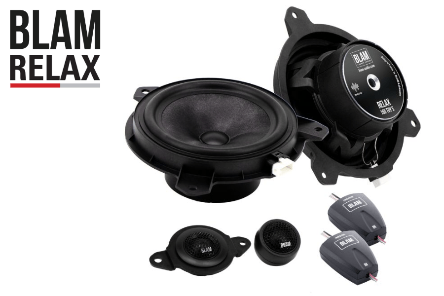 BLAM Relax 165TOY S 6.5" (165mm) Component Speakers for Toyota