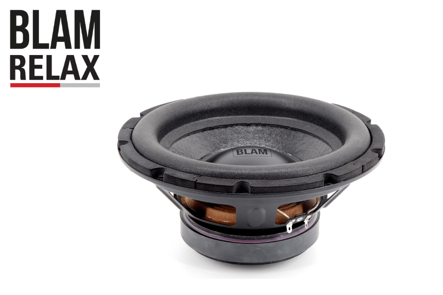 BLAM Relax R10 DB 500w 10" (250mm) Dual-Voice-Coil Subwoofer