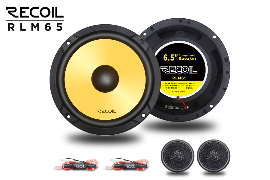 Recoil RLM65 Level-3 6.5" (165mm) Component Speaker System