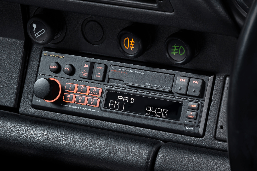 Pioneer SXT-C10PS Retro Tape Deck Style Car stereo with DAB, Bluetooth, USB, AUX