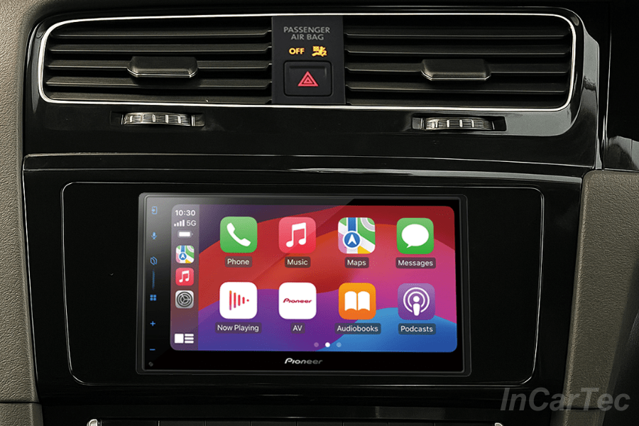 VW Golf MK7 (2012–2016) Pioneer SPH-DA77DAB Stereo Upgrade Kit with Wireless Carplay/ Android
