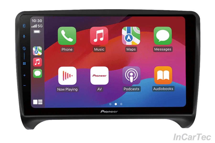 Audi TT (2006-2014) Pioneer SPH-PF97BT 9" Perfect Fit Car Stereo Upgrade (SWC/ Fully Amplified)