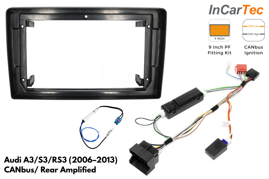 Audi A3 (2006–2013) Fitting Kit for Pioneer SPH-PF97BT (No Steering Controls, Rear Amplified)