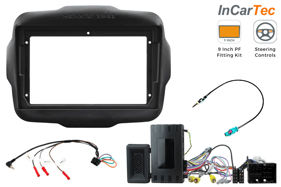 Jeep Renegade (2015–2021) Fitting Kit for Pioneer SPH-PF97BT car stereo