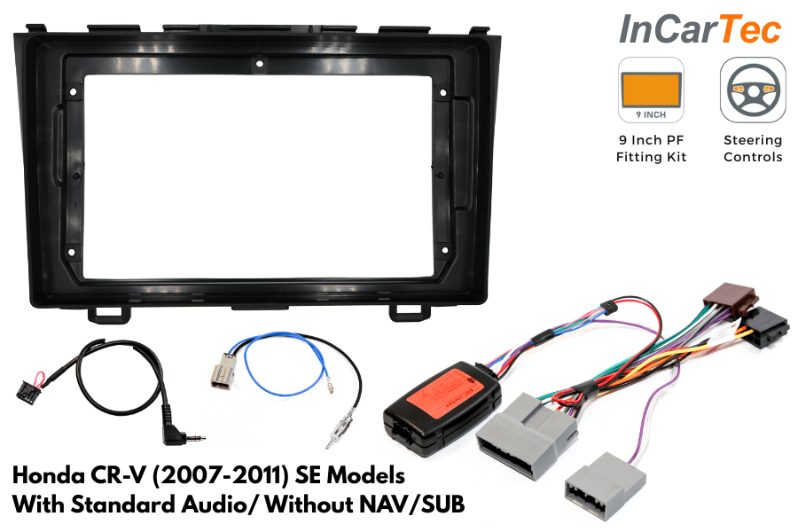Honda CR-V (2007–2011) 9 Inch Pioneer Fitting Kit (Standard Radios)