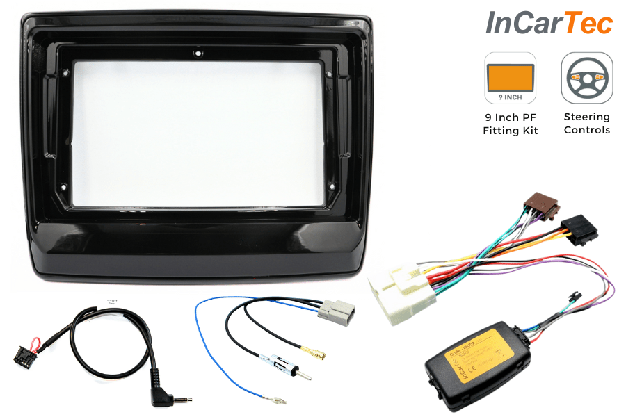Isuzu D-Max (2020 Onwards) Pioneer 9" PF Car Stereo Fitting Kit (PIANO BLACK)