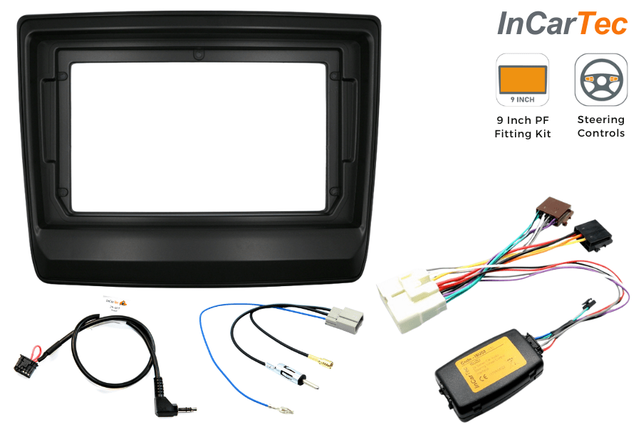 Isuzu D-Max (2020 Onwards) Pioneer 9" PF Car Stereo Fitting Kit (MATT BLACK)