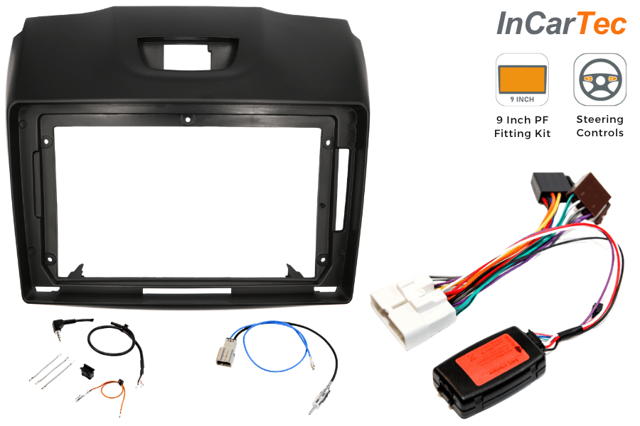 Isuzu D Max (2012-2015) 9-inch Perfect Fit Stereo Fitting Kit
