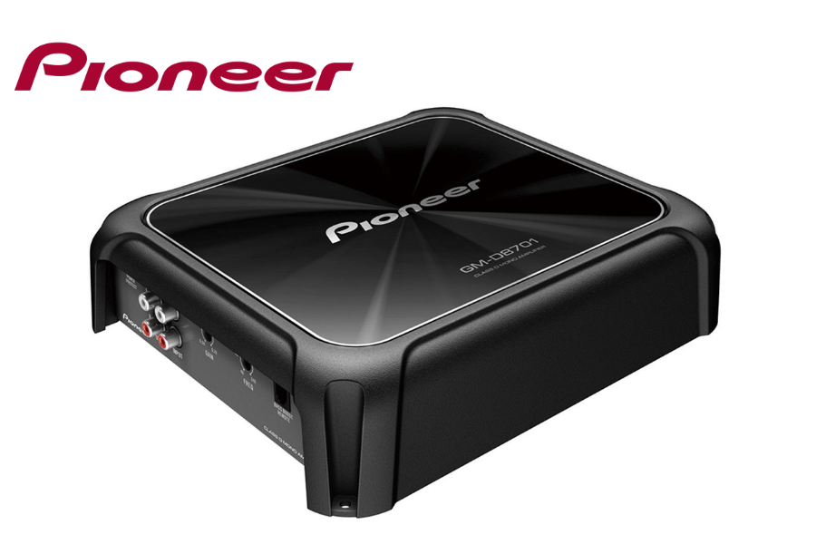 Pioneer GM-D8701 Mono 1600W Class-FD Car Amplifier, with Bass Boost Remote - 800W RMS