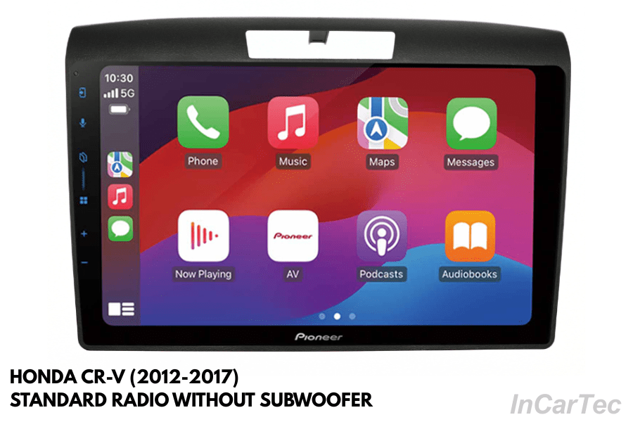 Honda CR-V (2012–2017) Pioneer SPH-PF97BT 9" Perfect Fit Stereo (Standard Radio, Non-Amplified)
