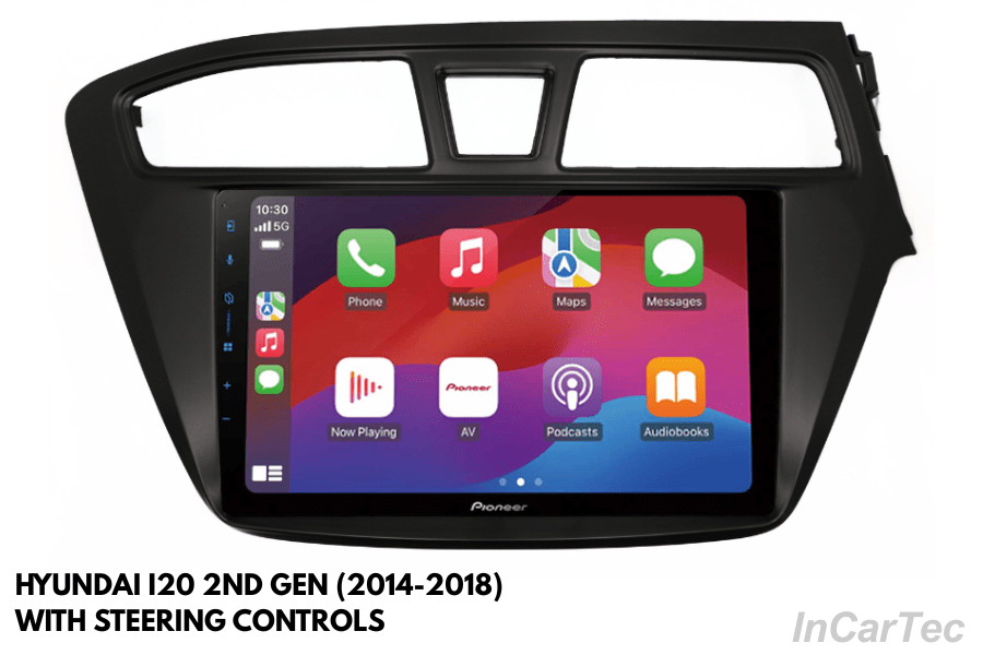 Hyundai i20 2nd Gen (2014-2018) Pioneer SPH-PF97BT 9" Perfect Fit  (With Steering Controls)