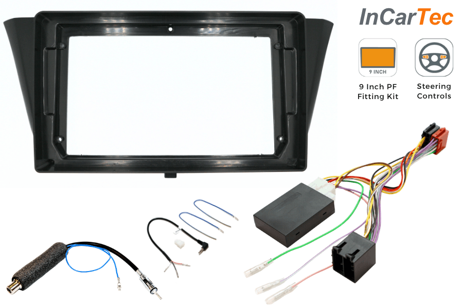 Iveco Daily (2014-2019) 9-inch Perfect Fit Stereo Fitting Kit (STANDARD RADIO)
