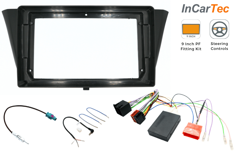 Iveco Daily (2014-2019) 9-inch Perfect Fit Stereo Kit (DELPHI RADIO)