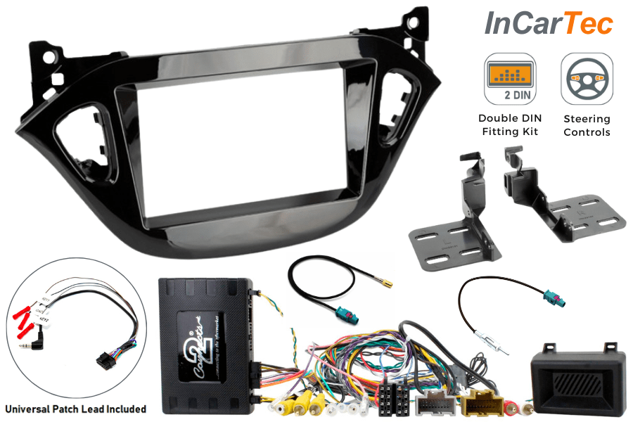 Vauxhall Adam / Corsa E (2017–2019) Double DIN Stereo Fitting Kit (IntelliLink R4.0 Systems)