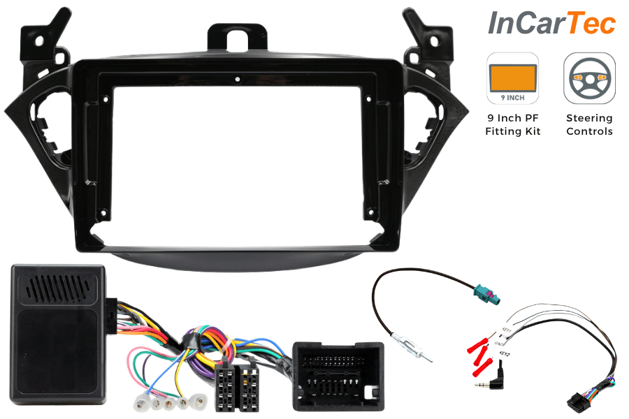 Vauxhall/ Opel Adam / Corsa E (2013–2017) Pioneer 9-inch Fitting Kit (BT 3.0 CD Systems)