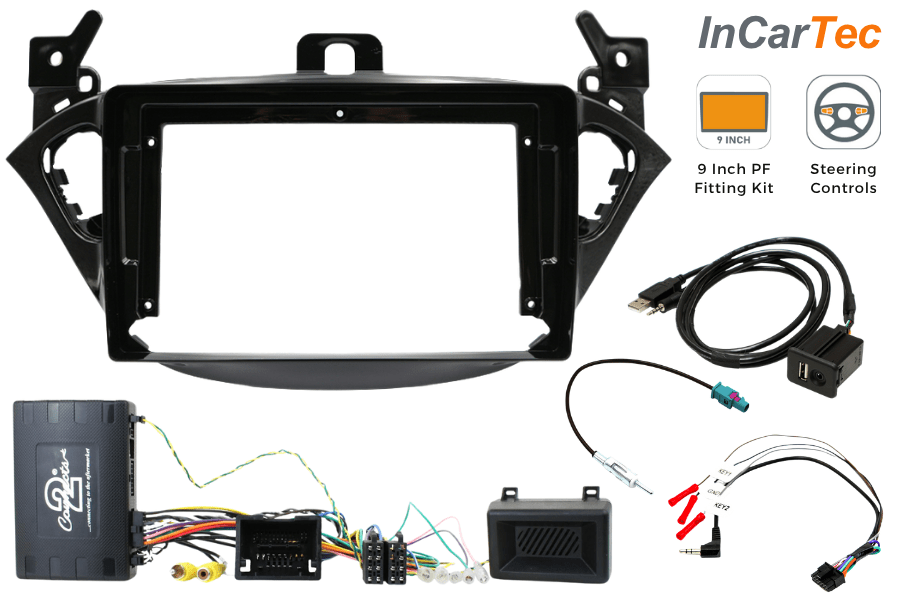 Vauxhall/ Opel Adam / Corsa E (2013–2017) Pioneer 9-inch Fitting Kit (IntelliLink R3.0 Systems)