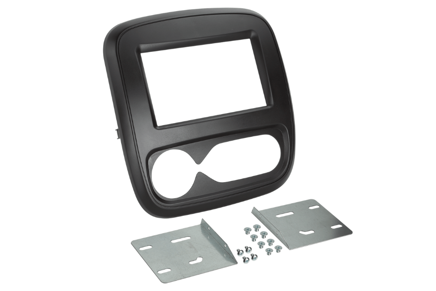 Fiat Talento, Trafic, NV300, Vivaro Double DIN Fascia Adapter (With Climate Controls)