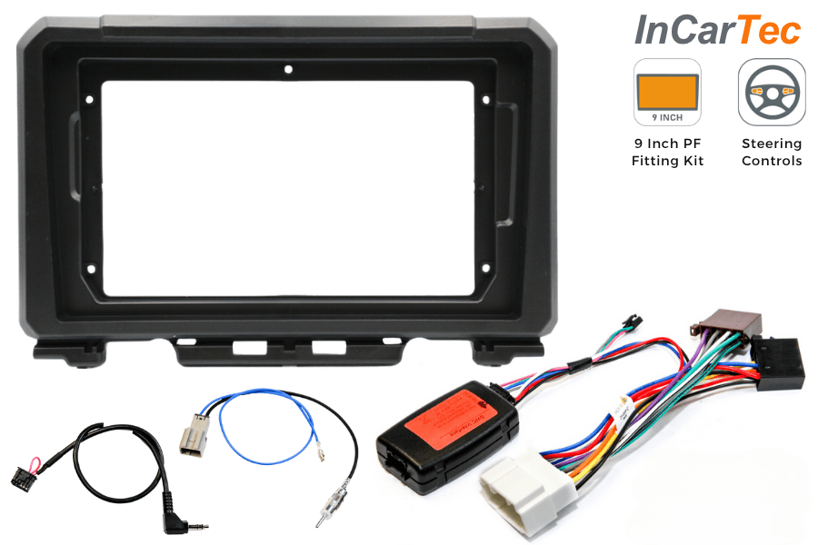 Suzuki Jimny (2018 Onwards) Pioneer 9-inch Perfect Fit Stereo Fitting Kit