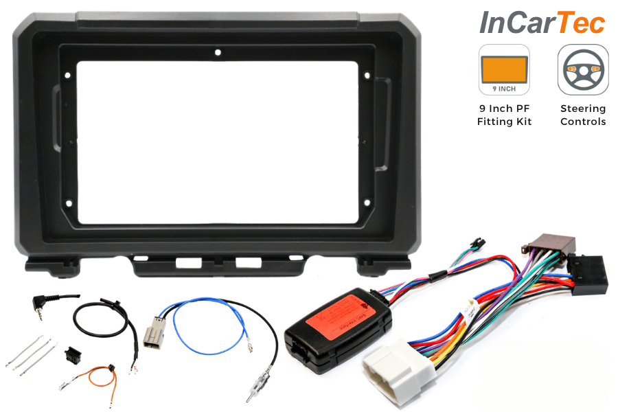 Suzuki Jimny (2018 Onwards) 9-inch Perfect Fit Stereo Fitting Kit