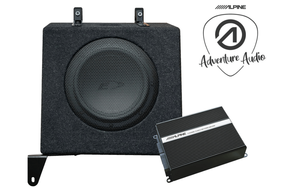 Alpine SPC-W84ATRA7-2 Under-seat Subwoofer and 6-Channel DSP Amplifier for Ford Transit 7 Series