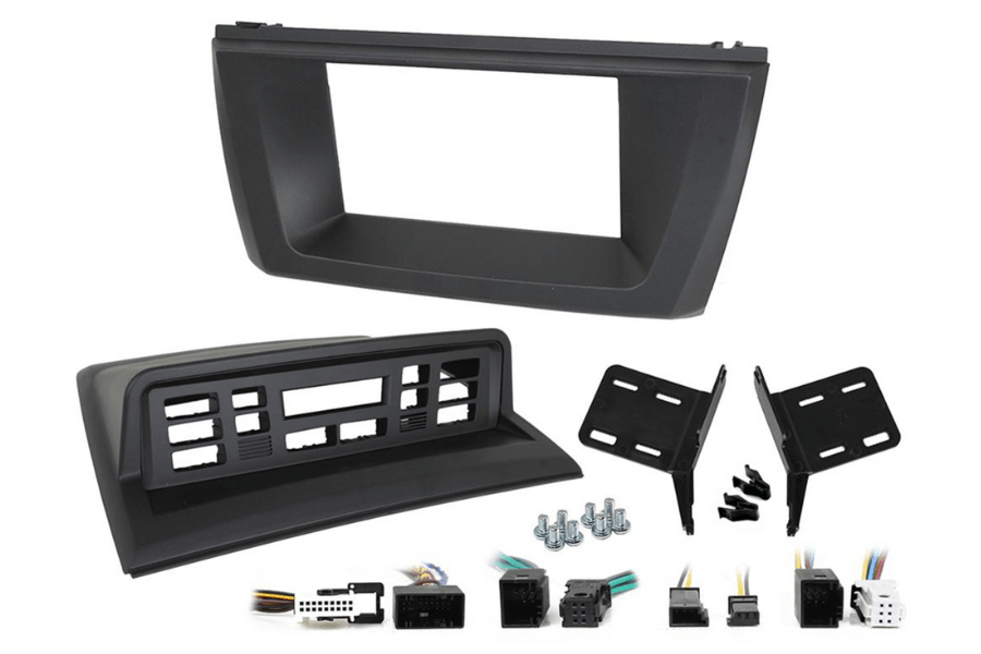 BMW X3 (E83) 2004-2010 Double DIN car stereo radio fascia adapter (Climate Control)