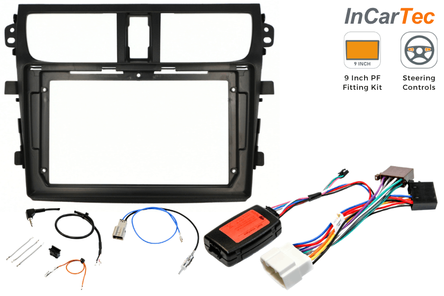 Suzuki Celerio (2014-2019) 9-inch Perfect Fit Stereo Fitting Kit (WITH SWC)