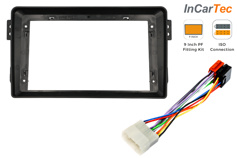 Suzuki Splash / Ritz / Vauxhall Agila 9-inch Perfect Fit Stereo Fitting Kit (WITHOUT SWC)