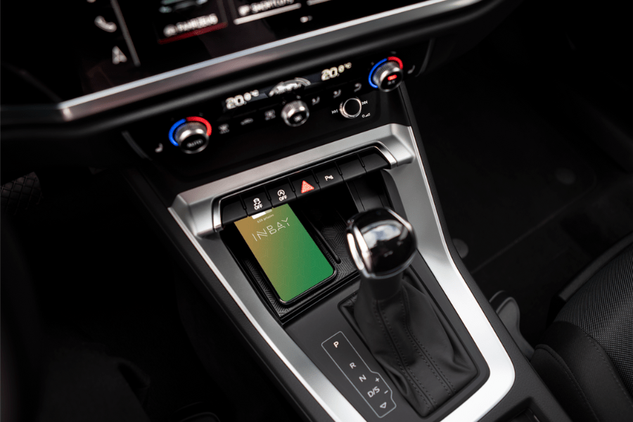 INBAY® Audi Q3 F3 (2018-2022) 15W integrated Wireless smartphone Pocket charging tray