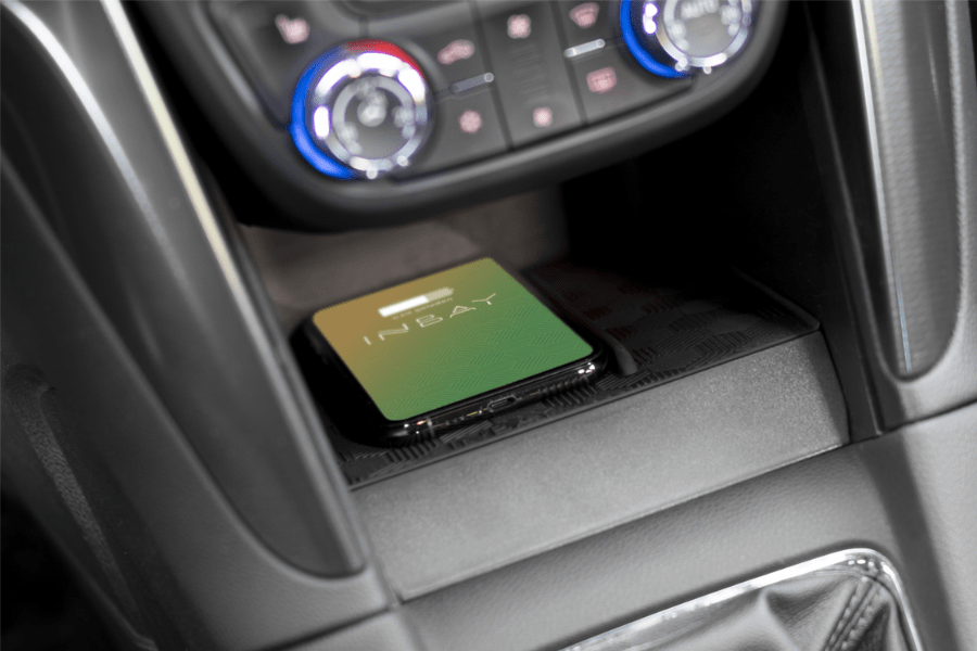 INBAY® Vauxhall/ Opel Zafira C (2012–2019) 15W Wireless smartphone charging pocket