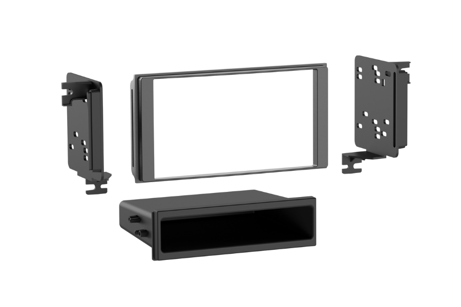 Subaru Impreza, XV & Forester Single DIN Car Stereo Fascia Adapter (MATT BLACK)