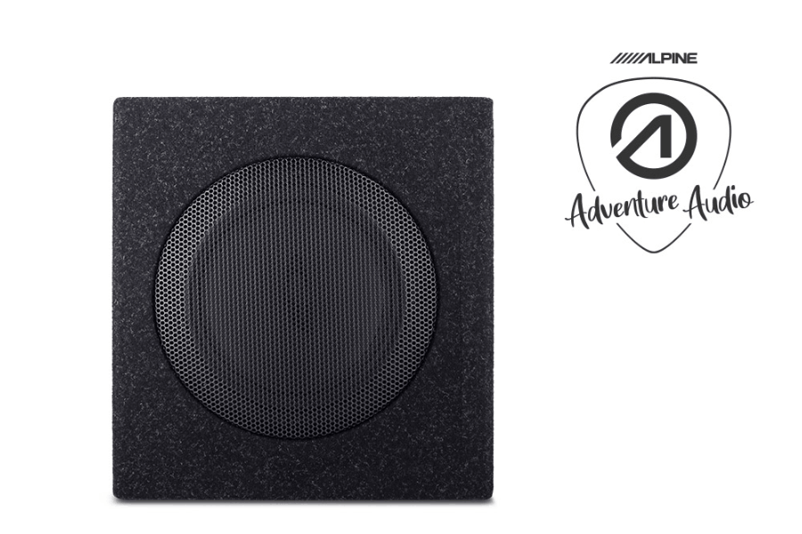Alpine SWC-W84CRA2 8" Under-seat Subwoofer with Custom Enclosure for VW Crafter/ MAN TGE