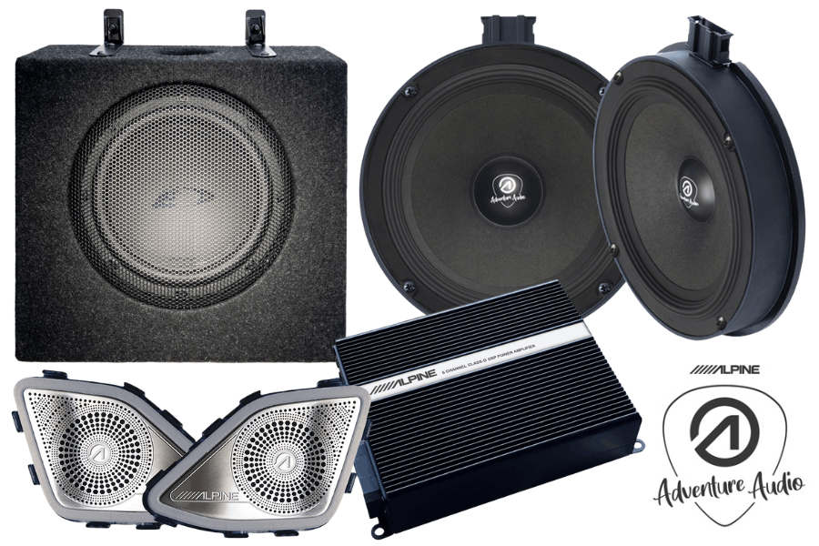 Alpine Adventure Audio Upgrade Package for Volkswagen Transporter T6.1 (2019 Onwards)