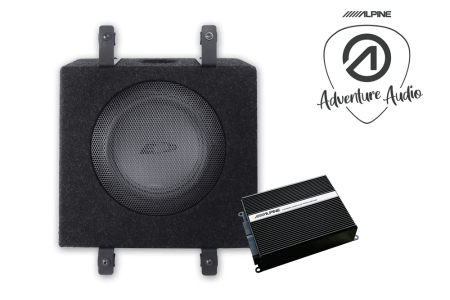 Alpine SPC-W84AS907-2 6-Channel DSP Amplifier & Under-Seat Subwoofer System for Mercedes Sprinter