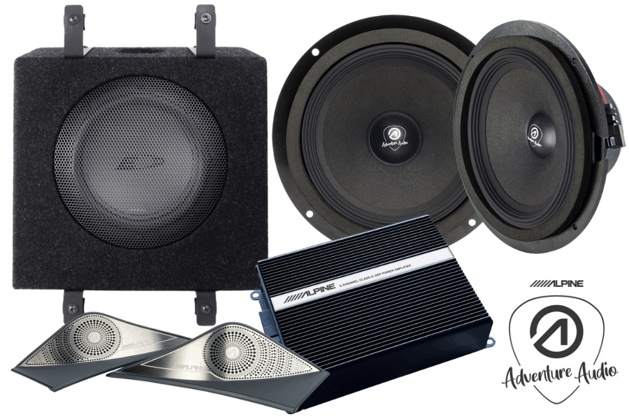 Alpine Adventure Audio Upgrade Package for Mercedes Sprinter (2018 Onwards)