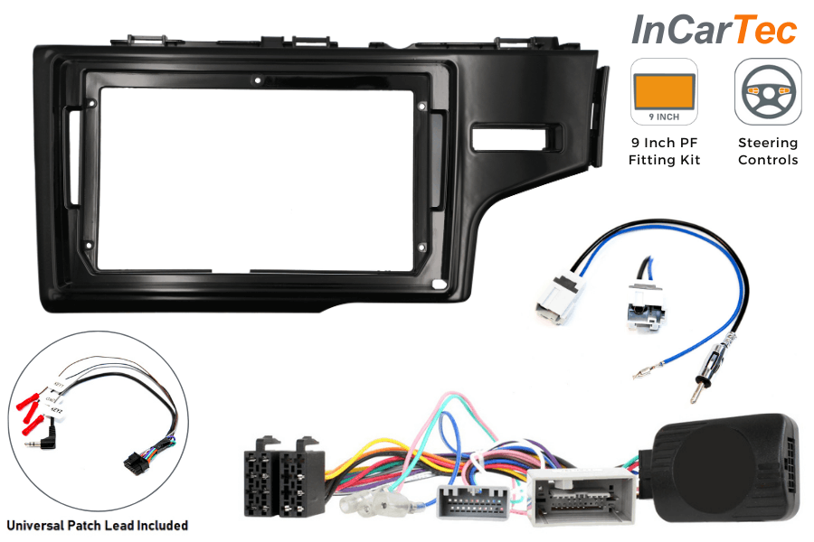 Honda Jazz / Fit (2015–2020) 9 Inch Pioneer 9" Perfect Fit Fitting Kit