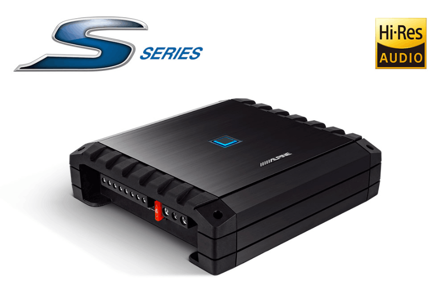 Alpine S2-A36F S-Series 4-Channel Digital Class-D Power Amplifier