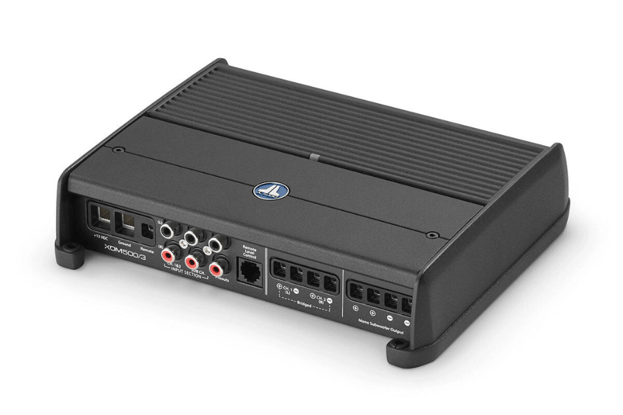 JL Audio XDM500/3 3-Channel Class-D Car and Marine System Amplifier | 500W