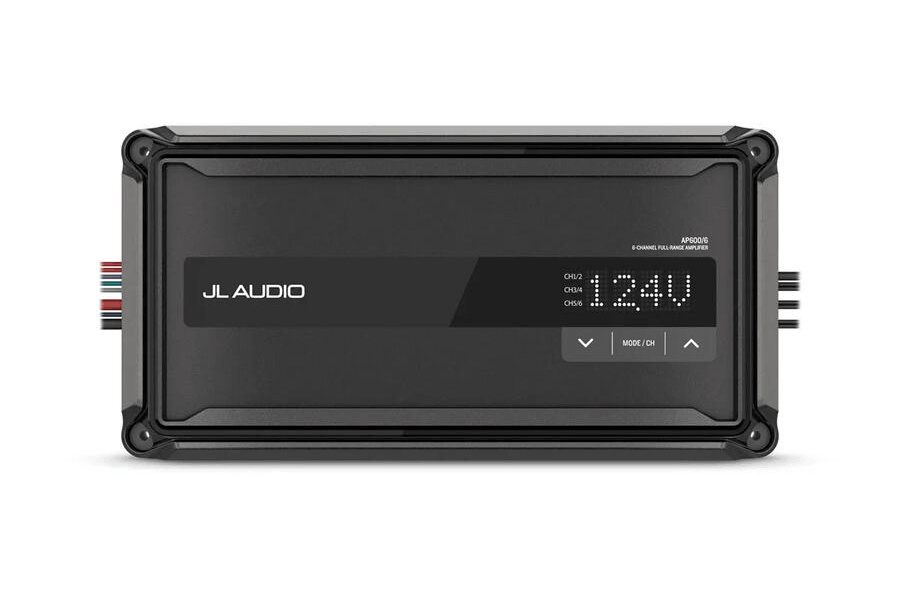 JL Audio AP600/6 AP-Series Ultracompact 6-Channel Class D Marine Amplifier | 600W