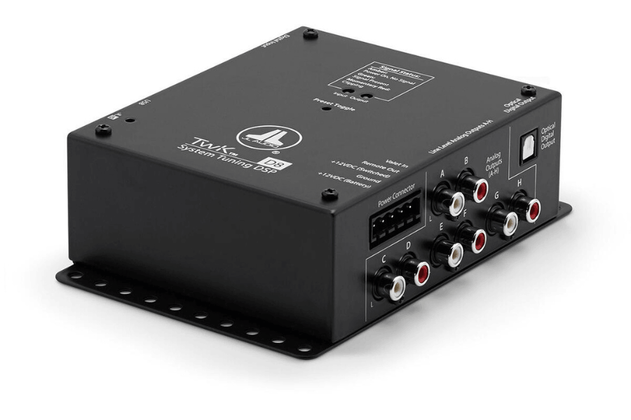 JL Audio TwK-D8 System Tuning DSP with Digital Optical Input